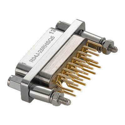 Micro D-sub Straight PCB Connector